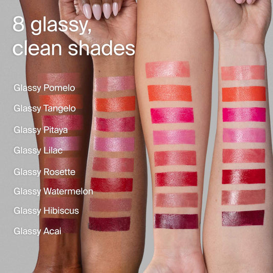 Haus Labs Color Fuse Longwear Hydrating Glassy Lip + Cheek Blush Balm Stick
