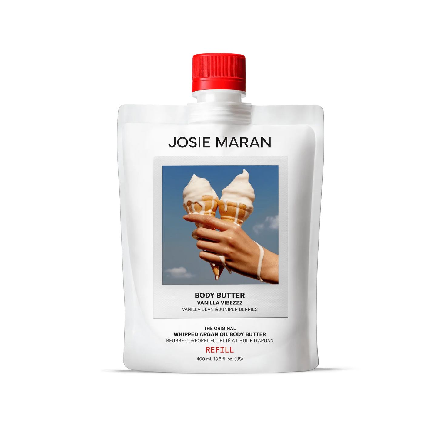 Josie Maran Vanilla Vibezzz- Whipped Argan Oil Body Butter Refill