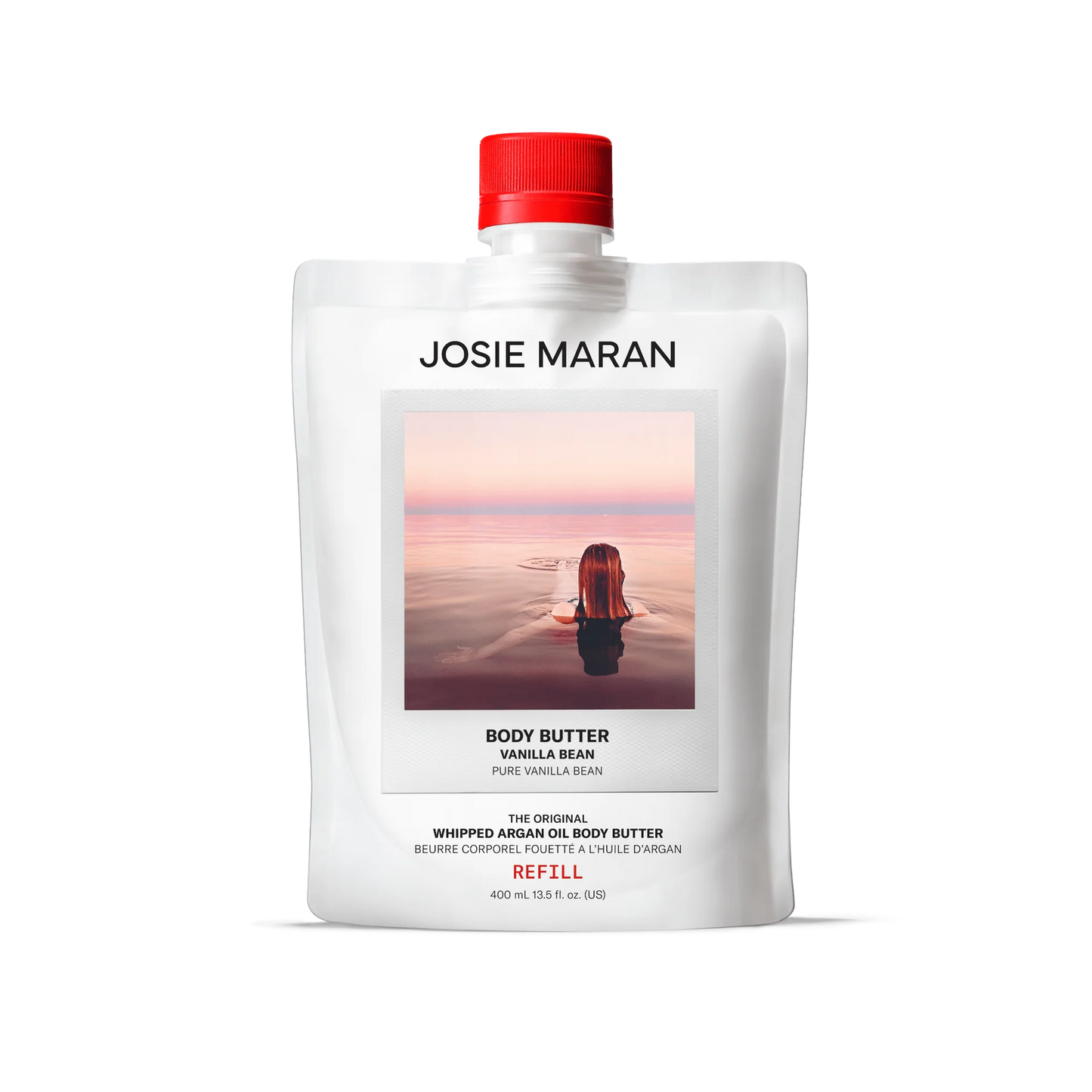 Josie Maran Vanilla Bean- Whipped Argan Oil Body Butter Refill