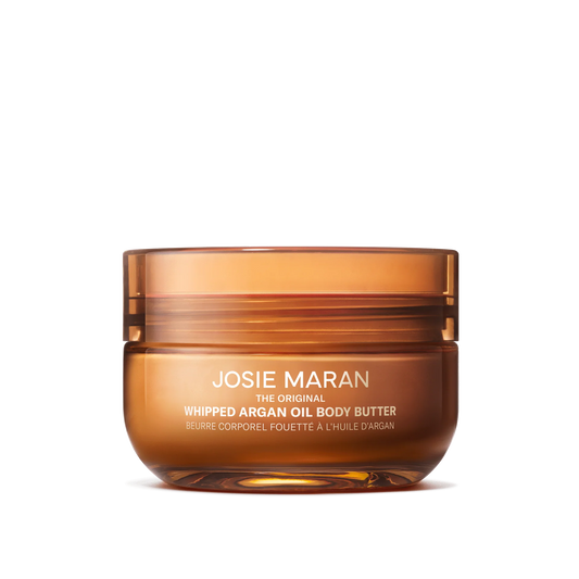 Josie Maran Vanilla Bean - Whipped Argan Oil Refillable Firming Body Butter Jar