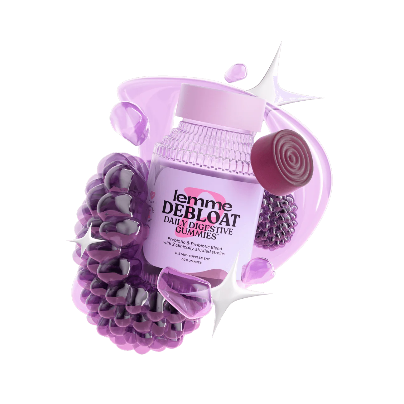 Lemme Debloat Gummies- Daily Digestive Gummies