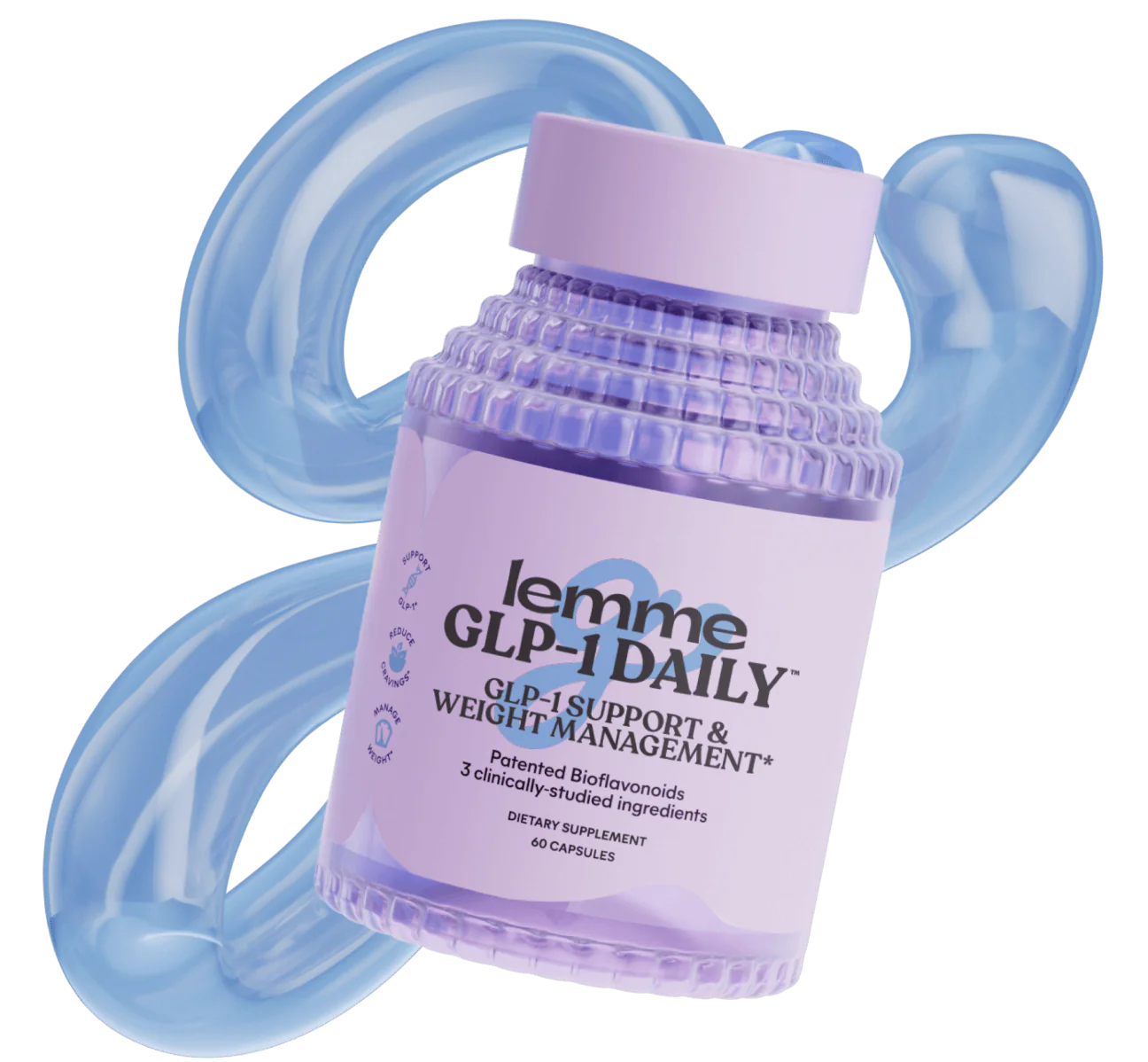 LEMME GLP-1 Daily Capsules GLP-1 Support, Appetite & Weight Management Supplement*
