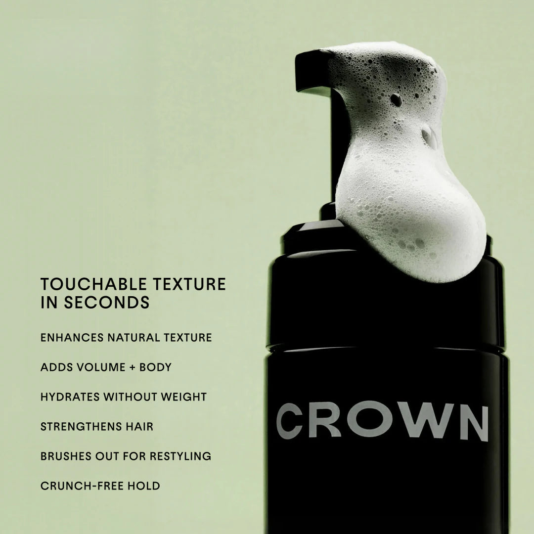 Crown Affair The Bestsellers Trio Hair Gift Set for Volume, Hydration & Air-Dry Texture