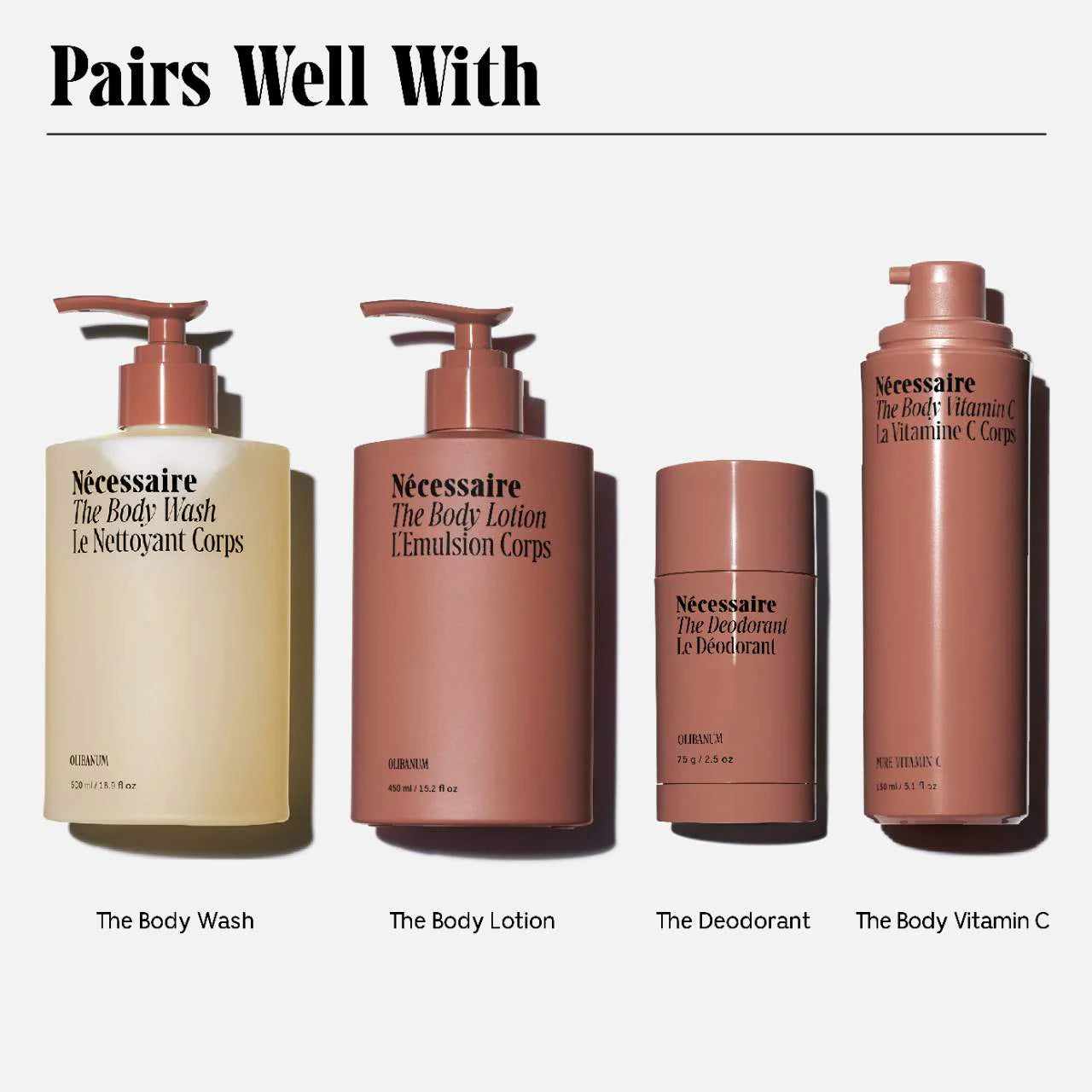 Nécessaire The Body Wash Olibanum - Radiance Treatment Cleanse With Vitamin C + Enzymes