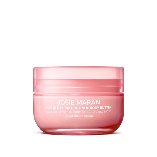 Josie Maran Pink Algae Pro-Retinol Body Butter for Anti-Aging and KP
