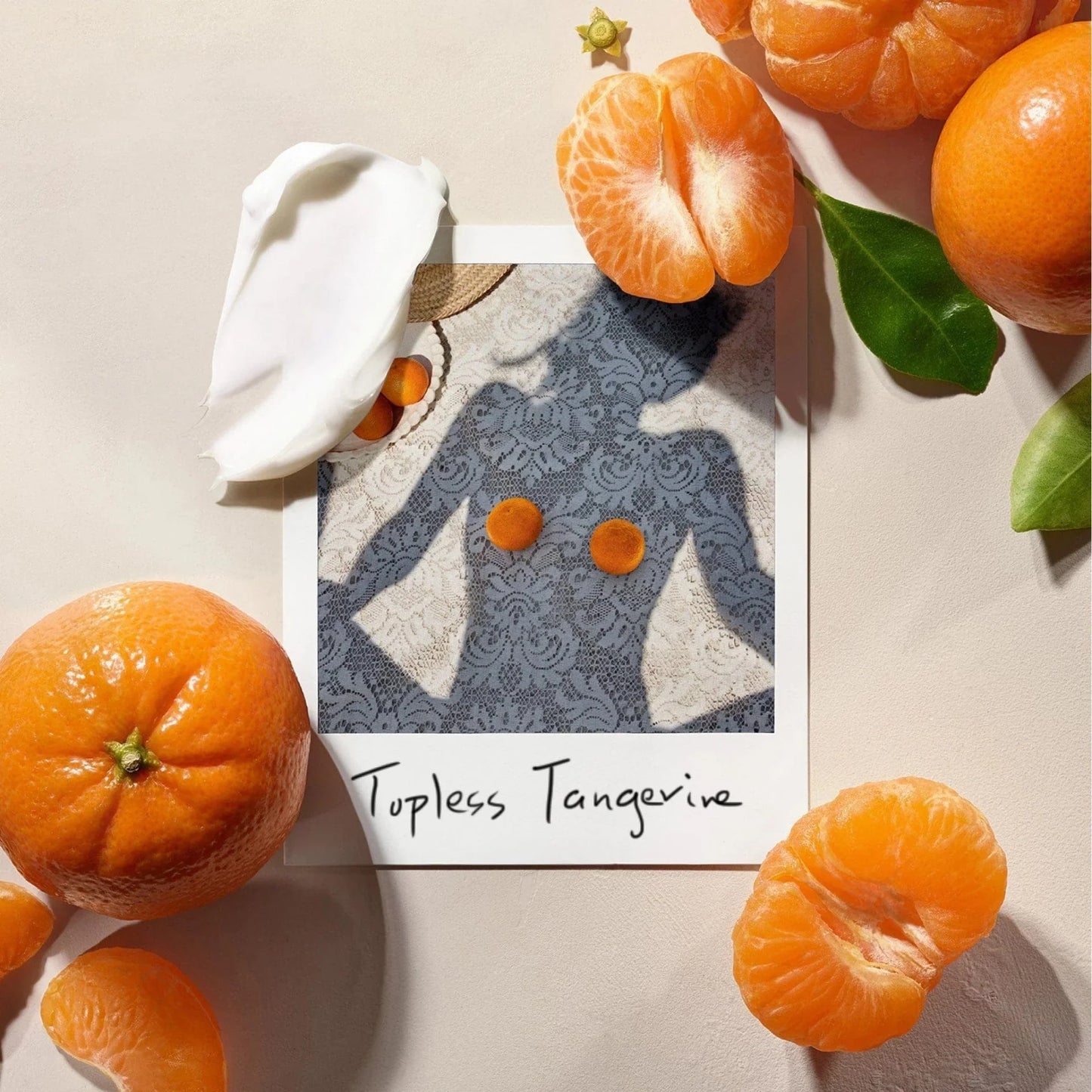 Josie Maran Topless Tangerine - Whipped Argan Oil Refillable Firming Body Butter Jar